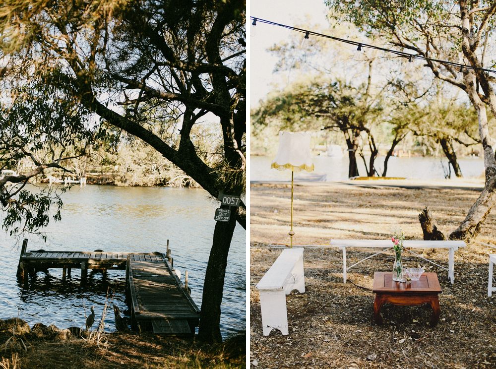 Perth DIY Wedding outdoors