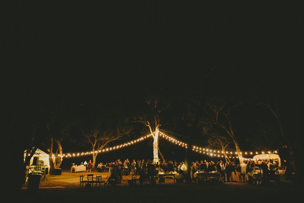 Perth outdoor bohemian wedding beautiful fairy lights